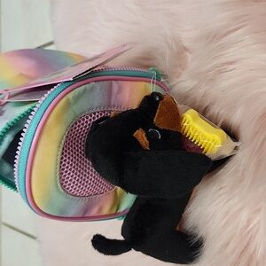 Brand New GLITTER GIRLS SLIM PUP CARRIER SET